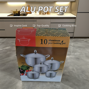 Juego de Utensilios de Cocina de Alta Calidad SUPER <span class=keywords><strong>FESA</strong></span>, 5 Piezas, Tapa de Cerámica Clásica, Aluminio Ecológico, Duradero, Reciclable, Apto para Inducción - Product Image 6