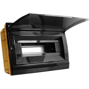 Marlanvil 970.12.N centralino modulare 10/14 moduli montati a filo con interruttori automatici per porte fumé - Product Image 2