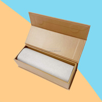 Caja de calendario de Adviento de cartón de lujo personalizada Embalaje de regalo de papel en relieve con revestimiento UV vacío para cosméticos de belleza Cuenta regresiva