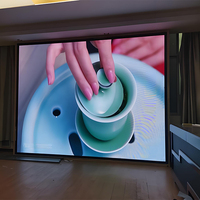 Ultra ince Mini İç Mekan P2 LED Ekran Ev Sineması için LED TV Duvar Ekran Paneli