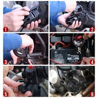 Feux auxiliaires LED Spot conduite antibrouillard pour R1200GS F800GS K1600 universel moto 40W 6000K antibrouillard