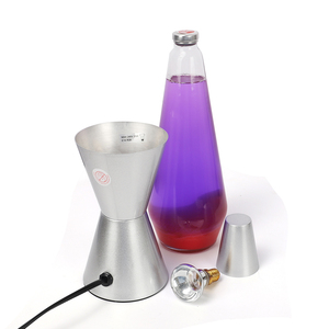 해파리 용암 램프 병 판매용 소형 LED 야간 조명 화산 - Product Image 3