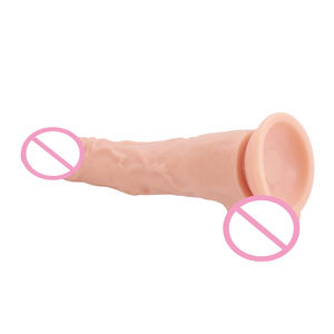 Di alta qualità realistico PVC Dildo vibratore per le donne di masturbazione manuale morbido artificiale maschio Dildo con vibrazione giocattoli sessuali - Product Image 4