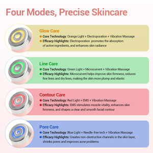 Nuevo Dispositivo de Belleza Facial de Electroporación Portátil, Máquina de Masaje Facial y de Levantamiento de Cuello - Product Image 4