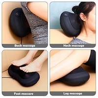 Produit phare 2026 : Oreiller de massage Shiatsu pour le cou à chaleur, soulagement électrique des dos, des épaules et des jambes