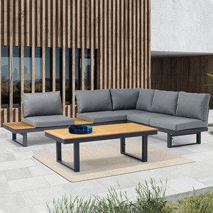 Ensembles <span class=keywords><strong>de</strong></span> patio extérieur, porche, jardin, canapé, meubles en bois, canapé en teck, produits Offre Spéciale - Product Image 4