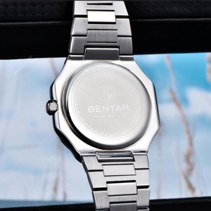Montres pour hommes BENYAR BY-5221, montre automatique pour homme, montre-bracelet à quartz, montre de luxe haut de gamme pour hommes, miroir saphir, étanche - Product Image 2