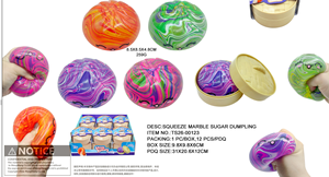 ¡Gran Venta! Fabricante OEM al por mayor! Dumplings de Gelatina Personalizados, BaoZi Juguete para apretar - Product Image 5