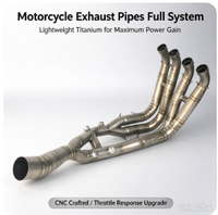 Système d'échappement complet de course modifié de qualité européenne pour moto V8, compatible JOG V8, DIO, BWS, ZX, DIO90, RR, DIO 26AA, ZX 26AA