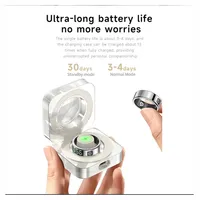 Boîtier de charge pour bracelet intelligent C04, 200 mAh, câble de charge, chargeur à activation automatique, affichage LED transparent, plastique ABS