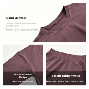 Women's Elegant Long-Sleeved Neck Cross-Border Muslim <strong>Abaya</strong> Basic Inner Sportswear Three-Piece Set For Middle East ODM Supplied - Product Image 5