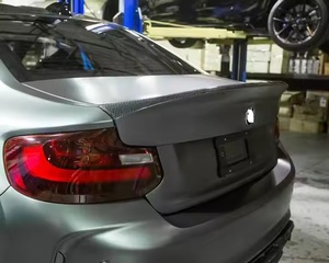 لسيارة 14-19 بي إم دبليو سلسلسلتين F22 M235i F87 M2 M2C كوبيه 2-الباب نمط CLS ألياف الكربون الخلفي الحذاء Trunklid ذيل منقار البط - Product Image 3