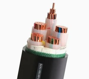 Câble d'alimentation haute tension robuste avec isolation épaisse et transmission de puissance sûre à conducteur solide - Product Image 1