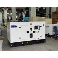 Generador Diésel Silencioso de Alta Resistencia de 20kW con Sistema de Refrigeración por Agua ATS 50Hz/60Hz, Estación de Energía Industrial para Construcción