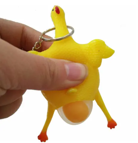 Surprise Squishy Toy Anti Stress Squeeze Toys Chicken&Eggs Laying Hens Funny Gadgets Novelty Autism Mood Relief Wholesale