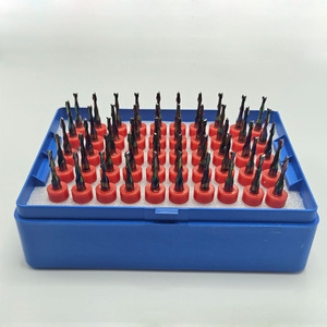 JingJianLiFeng Customizable 2-Flute Tungsten Carbide <strong>End</strong> <strong>Mill</strong> Double Edge Cutter Fish Tail Design High Precision TiCN 10 Pcs - Product Image 2