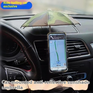 ที่บังแดดหน้ารถแบบปรับระดับได้ ป้องกันแสงสะท้อน วัสดุ ABS+PC สำหรับวางโทรศัพท์มือถือในรถยนต์ - Product Image 2