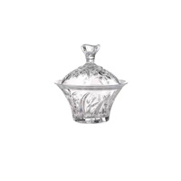 Service à thé de l'après-midi raffiné style Instagram, bol nid d'oiseau, couvercle transparent, verre de haute qualité résistant à la chaleur