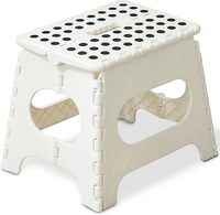 Chaise pliante compacte Titiroba, échelle à marches, échelle de travail écologique et pratique pour l'extérieur, l'atelier, la salle de sport, le lavage de voiture, la pêche
