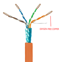 Cable de Red CAT6A F/UTP de Alto Rendimiento con Accesorios Completos para Redes Domésticas de Alta Velocidad