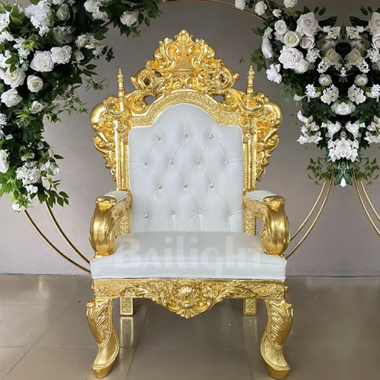 Chaise game king thunder avec cadre en bois, chaise en bois, pour mariage et événement, bon marché, vente en gros