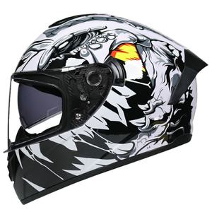 Casque de Motocross entièrement fendu, avec bord rigide, casque de sécurité ABS, avec <span class=keywords><strong>Suspension</strong></span> à 4 points - Product Image 6
