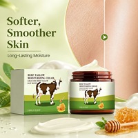 Crème hydratante au suif de bœuf Peau plus douce, plus lisse Hydratation longue durée