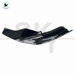 ドライカーボンファイバーエアデフレクターマクラーレン540c 570s 570GTフロントバンパーサイドカナードステップバータイプ - Product Image 4