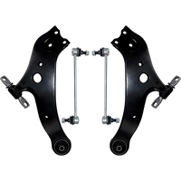 Kit de suspension 4 pièces pour bras de commande inférieur avant stabilisateur de barre stabilisatrice de remplacement pour Toyota Highlander/Venza et Lexus RX350/RX450h