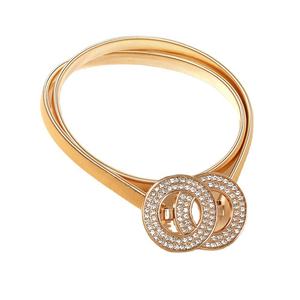 Senhoras corpo cadeia moda metal estiramento decorativo cintura jóias com correntes cinto elegante - Product Image 6