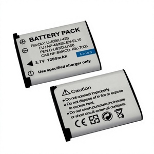 Batería para Cámara NP-45 1200mAh CNP-80 para Fujifilm FinePix Z10 Z20 CE, Certificación RoHS, Venta al Por Mayor, Celdas Nuevas (0 Ciclos) - Product Image 1