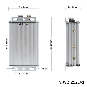 Controlador de Motor para Bicicleta Eléctrica ULIP 36V 48V 60V 25A con Pantalla en el Manillar, Controlador de Motor sin Escobillas de 500W - Product Image 3
