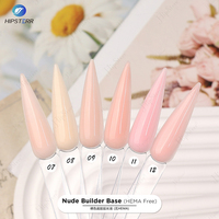 Gel de base BIAB nude sans HEMA, gel de construction, fortifiant, vernis à ongles en gel, base de construction, gel de base blanc, gel de construction pour ongles, logo personnalisé