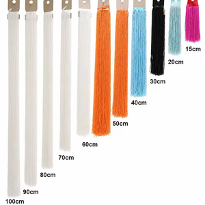 Nastro con Perline in Vetro Dorato da 15cm con Frange e <span class=keywords><strong>Nappe</strong></span> <span class=keywords><strong>per</strong></span> Decorazione <span class=keywords><strong>Tende</strong></span>, Piccolo MOQ - Product Image 3