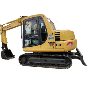 Mini-excavatrice sur chenilles Komatsu d'occasion PC50/PC55/PC60 avec pompe Kawasaki et moteur Hino, bon état, prix bas à vendre - Product Image 1