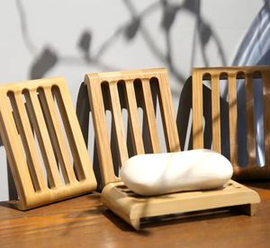 Sincera fabbrica moderna di bambù portasapone & in <span class=keywords><strong>legno</strong></span> nichel finitura montaggio a parete eco-friendly per bagno cucina camera da letto - Product Image 4