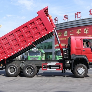 सिनो ट्रक का इस्तेमाल होयो ट्रक 40 टन डंप 8x4 12 पहियों 30 क्यूबिक टिपर मैनुअल भारी ट्रक डंप ट्रक - Product Image 3
