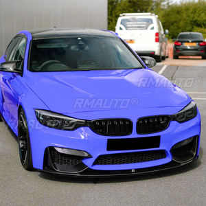 Kit Carrosserie Complet : Lame de Pare-chocs Avant, Spoiler, Diffuseur, Ailerons Latéraux et Protection pour BMW Séries 3 et 4, M3, M4 (F80, F81, F82, F83) 2015-2020 - Product Image 5