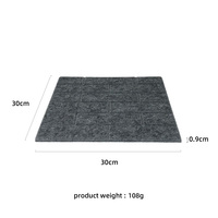 Panneaux acoustiques en PET, panneaux muraux en feutre PET, réduction du bruit pour bureau et studio, absorption acoustique, antistatiques, panneaux en feutre écologiques