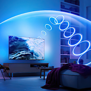 Téléviseur <span class=keywords><strong>OLED</strong></span> Ambilight <span class=keywords><strong>48</strong></span> pouces 4K sans cadre 120 Hz, connexion facile aux réseaux domestiques intelligents et aux assistants vocaux – Offre Spéciale - Product Image 1