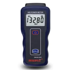 Solar Infrared Power Meter Tester Analyzer with Wavelength Range 900nm--1700nm Digit LCD Display Resolution 1W/m2 SM206-NIR