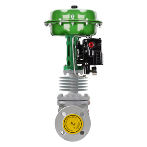 Válvula de Globo Neumática de Diafragma de Una Sola Vía con Brida DN80, Tipo WCB de Disipación de Calor, para Control de Aire - Product Image 2