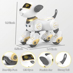 Robot Chó Con Tương Tác Với Điều Khiển Từ Xa Không Dây Đồ Chơi Chó Robot Cho Trẻ Em Đồ Chơi Chó Động Vật Điều Khiển Từ Xa Thú Cưng Điện Tử - Product Image 6