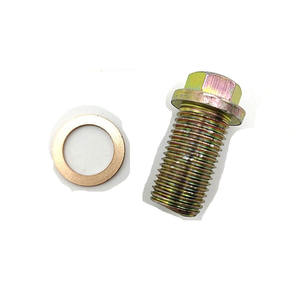 Tapón de drenaje de aceite de motor con arandela A1119970330 para ERCEDES <span class=keywords><strong>E220</strong></span> 2,2 2.1D <span class=keywords><strong>Mercedes</strong></span> Class JEEP Infiniti A6019970230 - Product Image 1