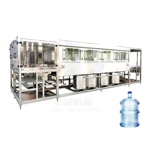 Machine automatique de capsulage de remplissage de lavage de l'eau de baril de bouteille recyclable de 5 gallons 18.9L