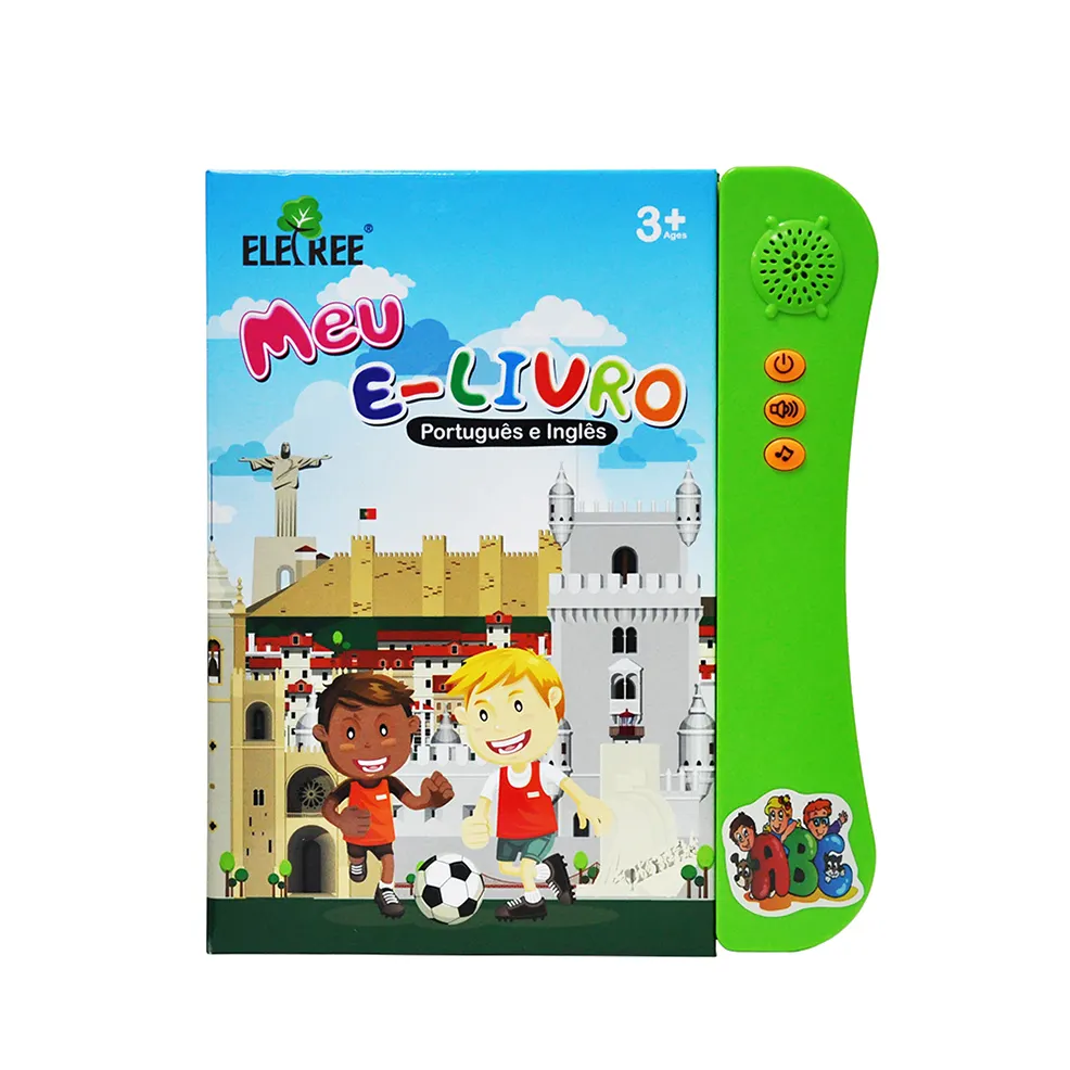 Livre éducatif personnalisé Livro De Fringles Infantil Com Audio Livro Infantil Com Som Livre pour enfants en portugais