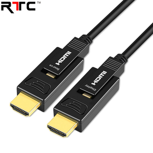 Sợi Cáp HDMI Hỗ Trợ <span class=keywords><strong>3D</strong></span> 4K @ 60Hz YUV 4:4:4 Đầy Đủ 18Gbps Với Micro HDMI Và HDMI Tiêu Chuẩn kết Nối Lên Đến 300M - Product Image 2