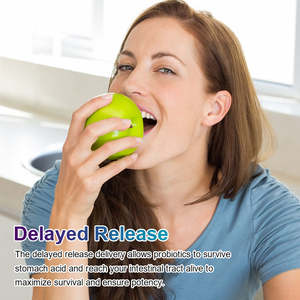 Complément alimentaire probiotique en forme de bonbons gélifiés pour la santé digestive des adultes, marque privée OEM, 60 pièces - Product Image 6