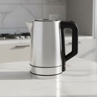 Bouilloire électrique sans fil en acier inoxydable de 1,8 litre, 1800-2200W, rotation à 360°, ébullition rapide, 220V, fabriquée en Chine