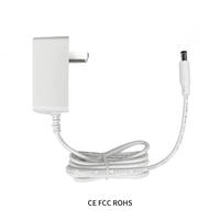 Adaptateur secteur universel 12V 2A 24W avec prise 5.5X pour ordinateur portable, protection OTP, compatible US/EU/UK/AU, alimentation sans interruption